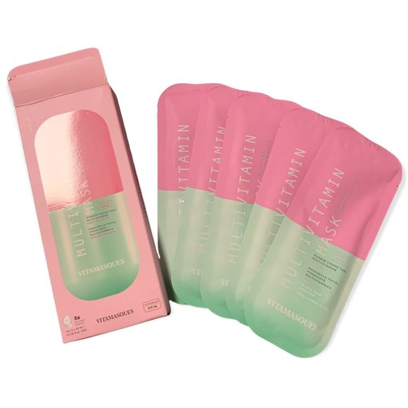 Vitamasques Skincare Nwt Vitamasques Multivitamin Sheet Masks 5